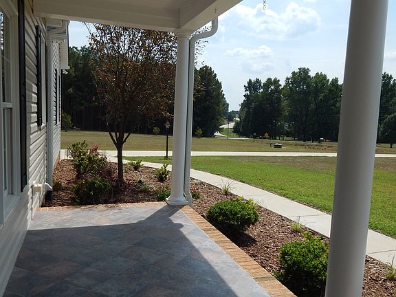 Tiled Front Porch