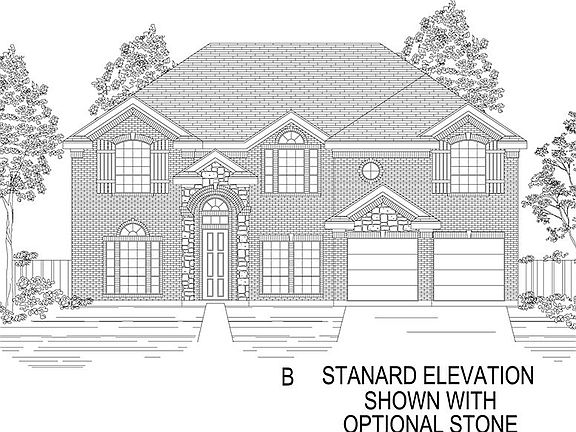 Remington 2F w Media Standard Elevation B w Options