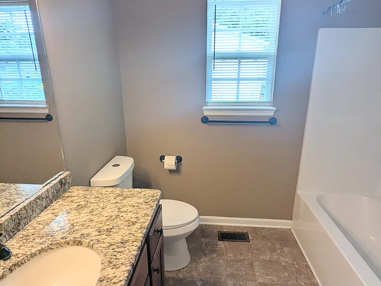 Upstairs hall bathroom