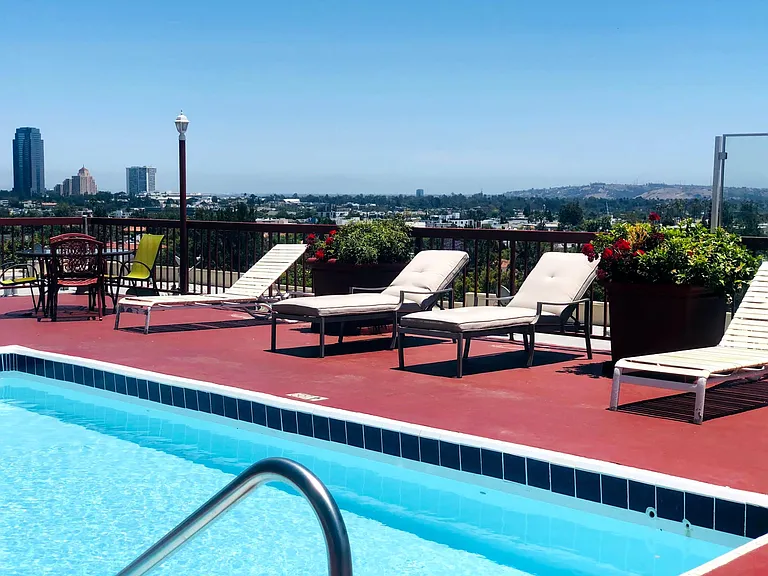 View at roof deck