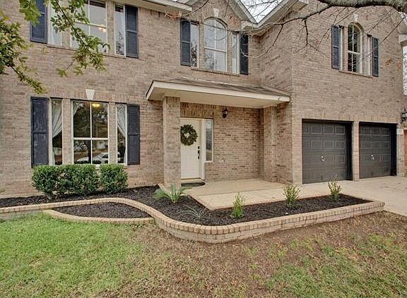 The schools are in the highly rated Leander Independent School District. Second floor has recent wood floors, no carpet!