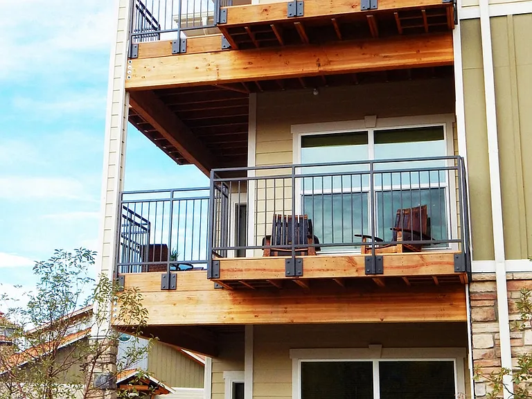 Private Covered Patios and Balconies