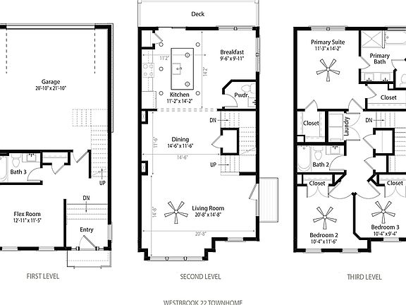 Westbrook 22 Floor Plan o 3268 Tasker Dr., Cane Ridge, TN