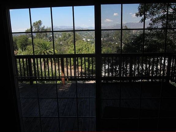 view from living room