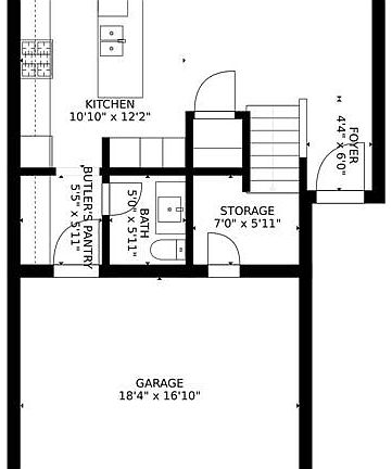 Example Floor Plan - First Floor