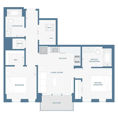 Floor plan B1
