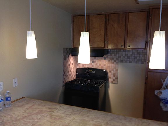 New stove and new lighting