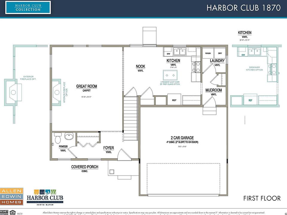Harbor Club 1870 Plan, Harbor Club, South Haven, MI 49090 Zillow