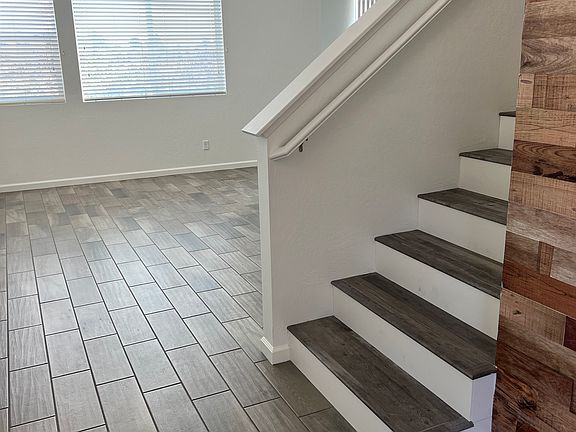 View from first steps inside door