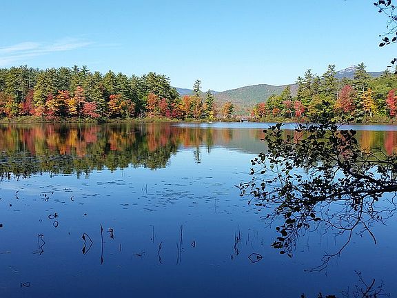 Lake Chocorua from boathouse