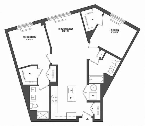 Floor plan B8-B