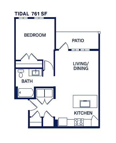 Floor plan A2 - Tidal