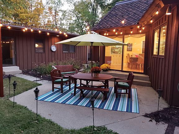 East patio