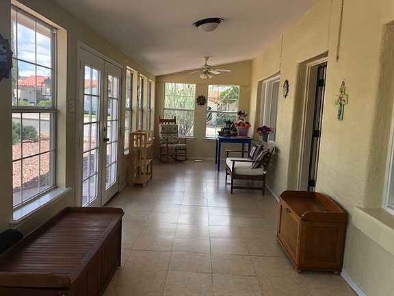 Sun room at front entrance