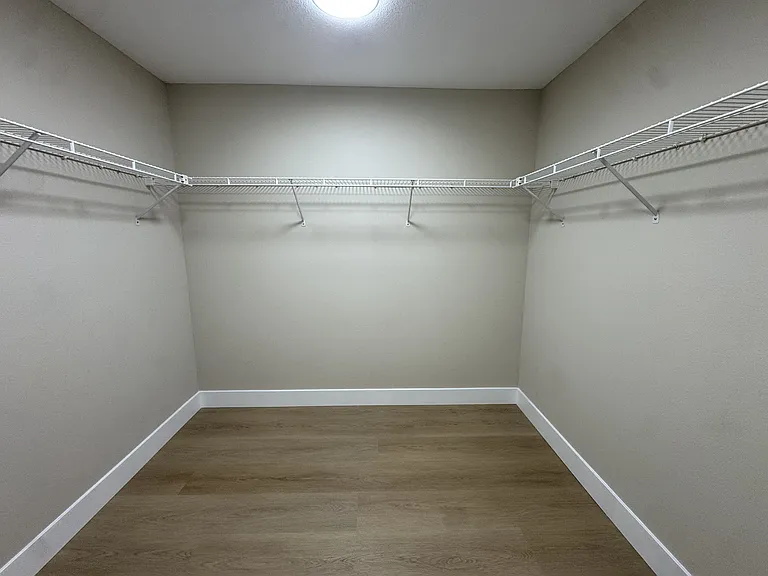 Master Closet, very spacious