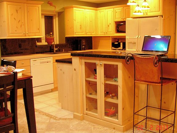 What guests see when they come in from pool enjyment