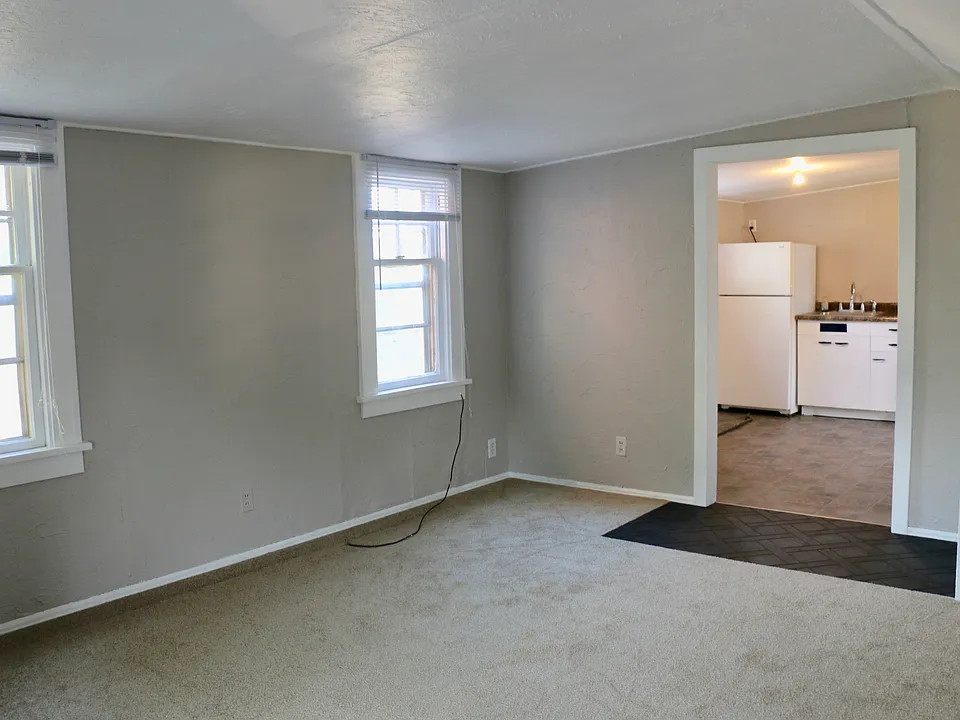 Living Room into Kitchen