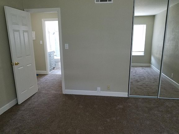 One Bedroom has two closets.