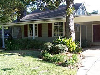 Northwest facing, carport entrance