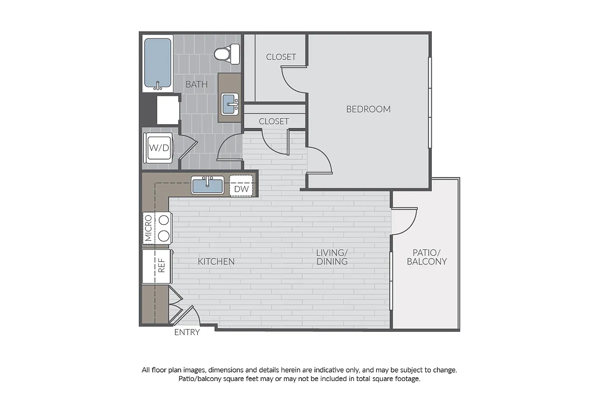 Floor plan Plan 1A