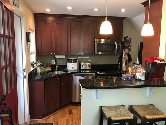 Gourmet kitchen.