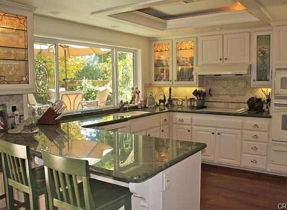 Stunning kitchen with attention to every detail!  Display cabine