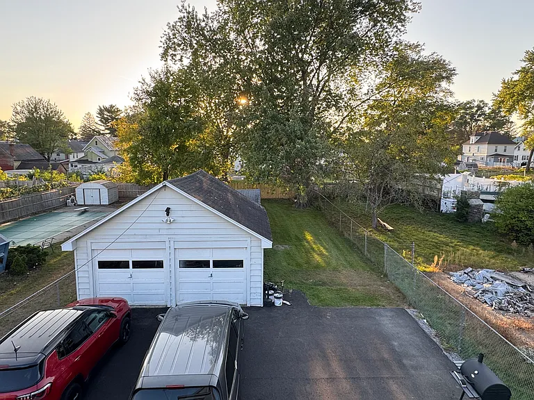 Backyard/Driveway