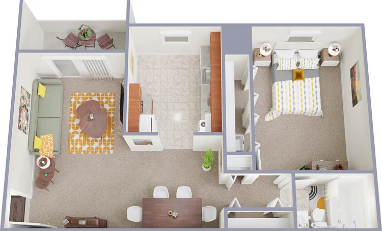 Burruss Floorplan Diagram