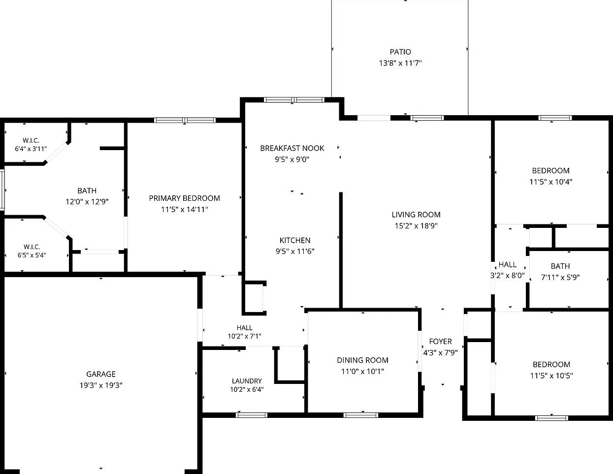 Spacious 3/2 Split Floor Plan with Flexible Living Space - Near NAS — Photo 2