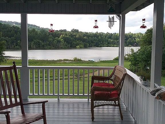 Main house porch entry