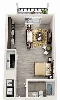 Floor plan S1 - Lafayette