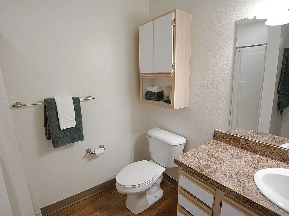 Bathroom with Storage Space