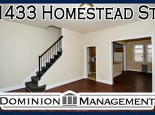 1433 Homestead St, Baltimore, MD 21218