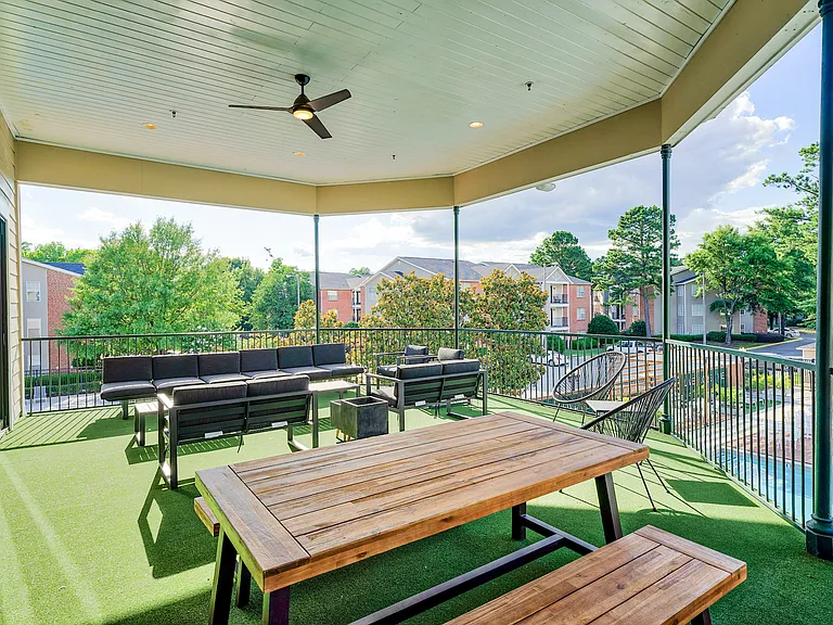 Panoramic Terrace with Pool Views | Vie at University Downs