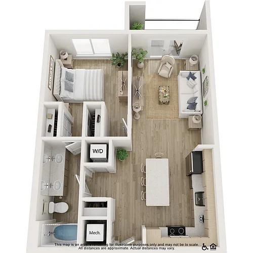 Floor plan 1A- 1X1