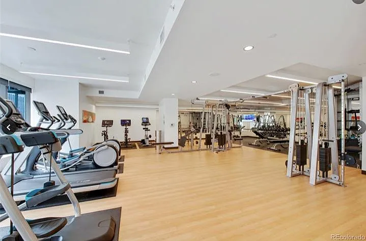 state of the art gym onsite