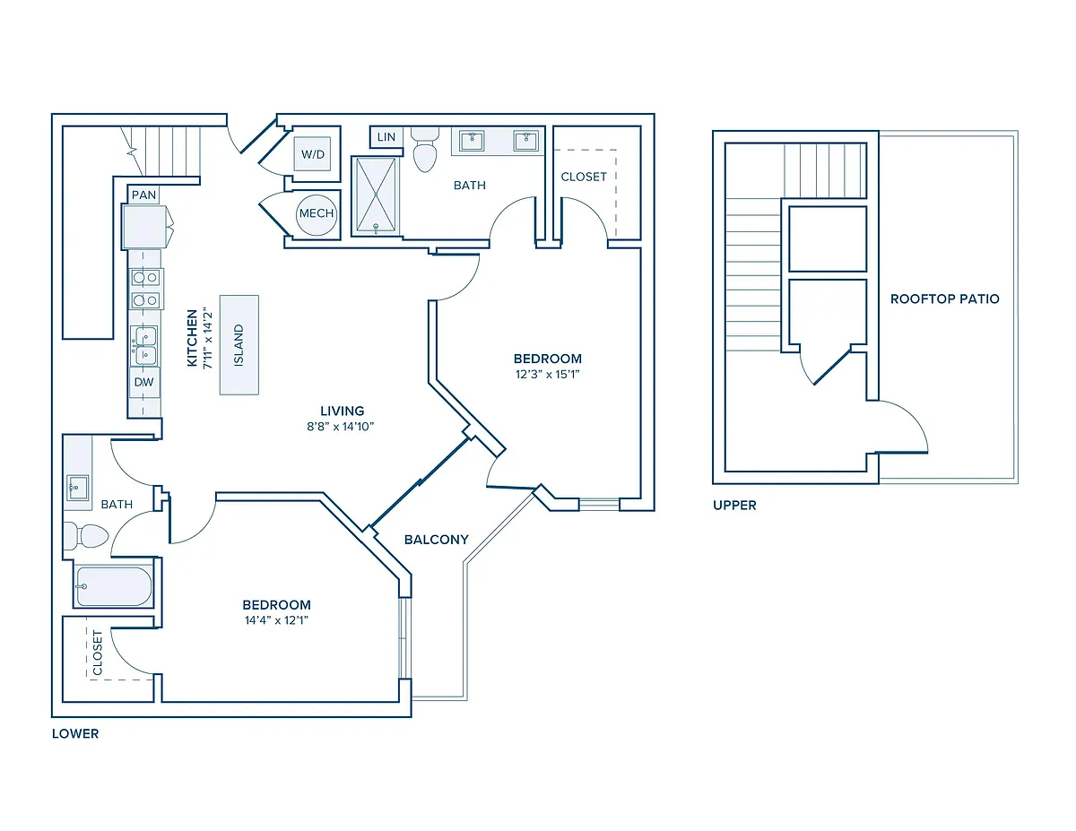 Floor plan B21L