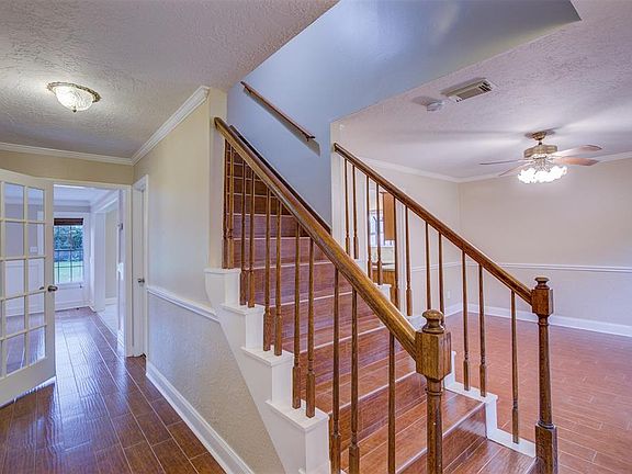 front entry, dining