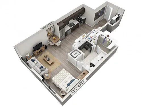 Floor plan E1