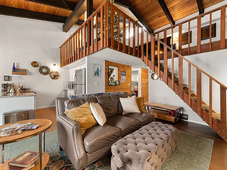 Living Room | Way Up to Loft Area
