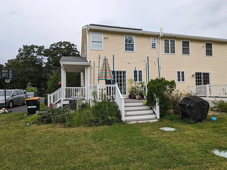 Deck and Back Yard