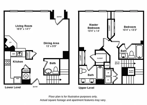 Floor plan Trecastle