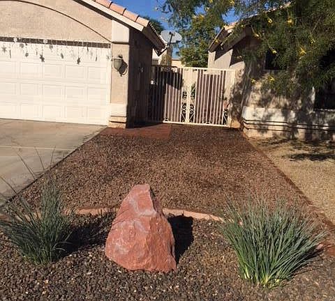 East Side gate for Garbage Cans