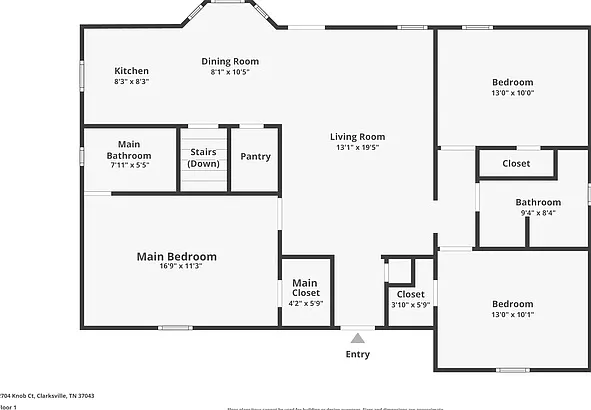 2704 Knob Ct — Photo 3