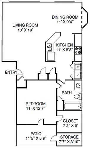 Floor plan A1