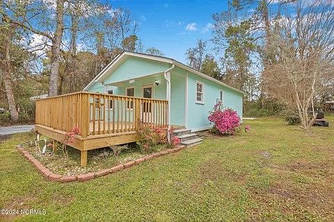 front right side house