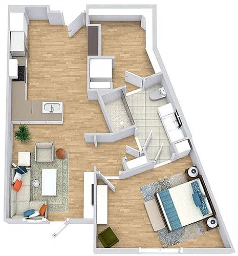 Floor plan Matador