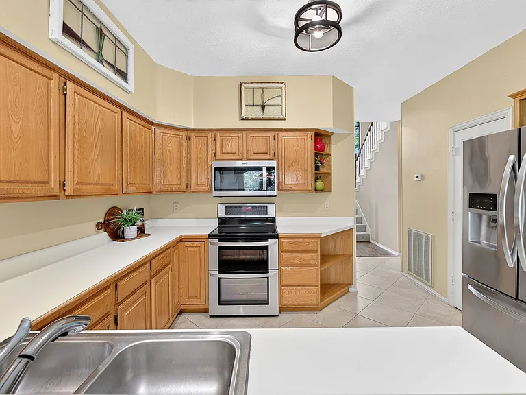 Kitchen with updated appliances