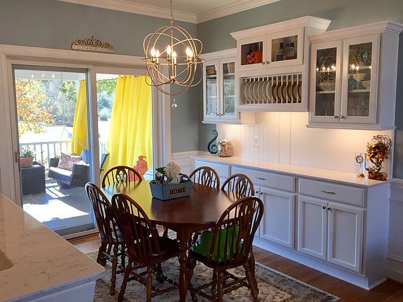 Kitchen with great views