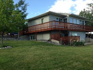 Rural, trees, water and sun
